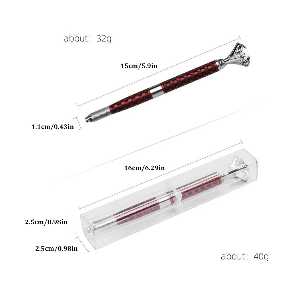 Pena Microblading Manual 3D un - Embroidery Lips ulasan dan harga