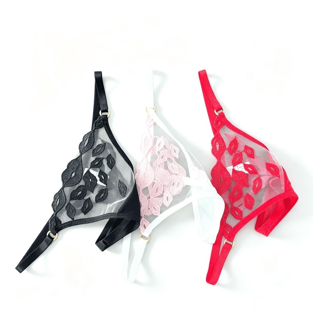Celana Dalam Wanita Model Thon - Embroidery Lips ulasan dan harga