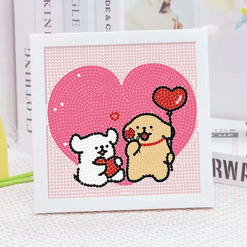 Lukisan Dekoratif Bingkai Berl - Embroidery Ideas ulasan dan harga