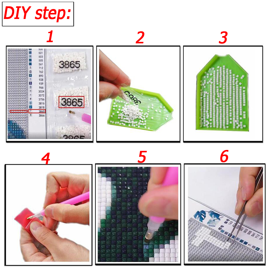 5D DIY Diamond Bordir Seni Mod - Embroidery Lips ulasan dan harga