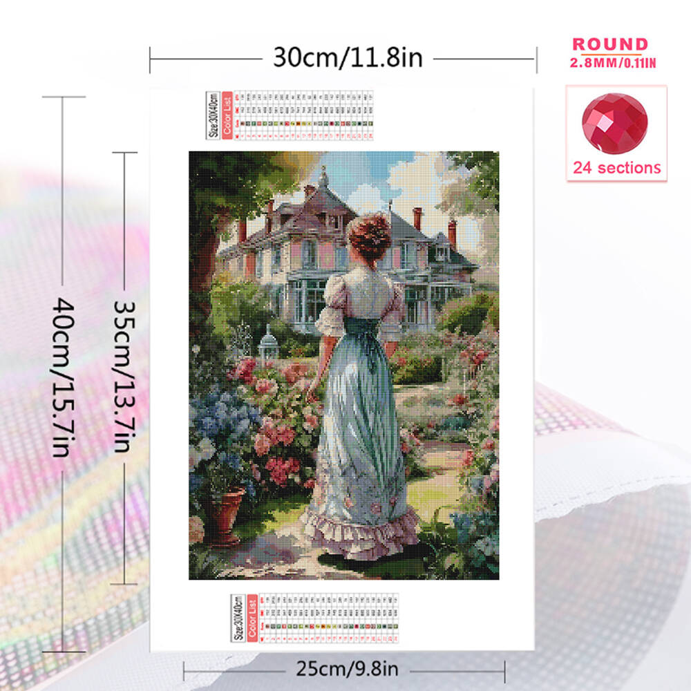 Evershine lukisan berlian cint - Embroidery Garden ulasan dan harga