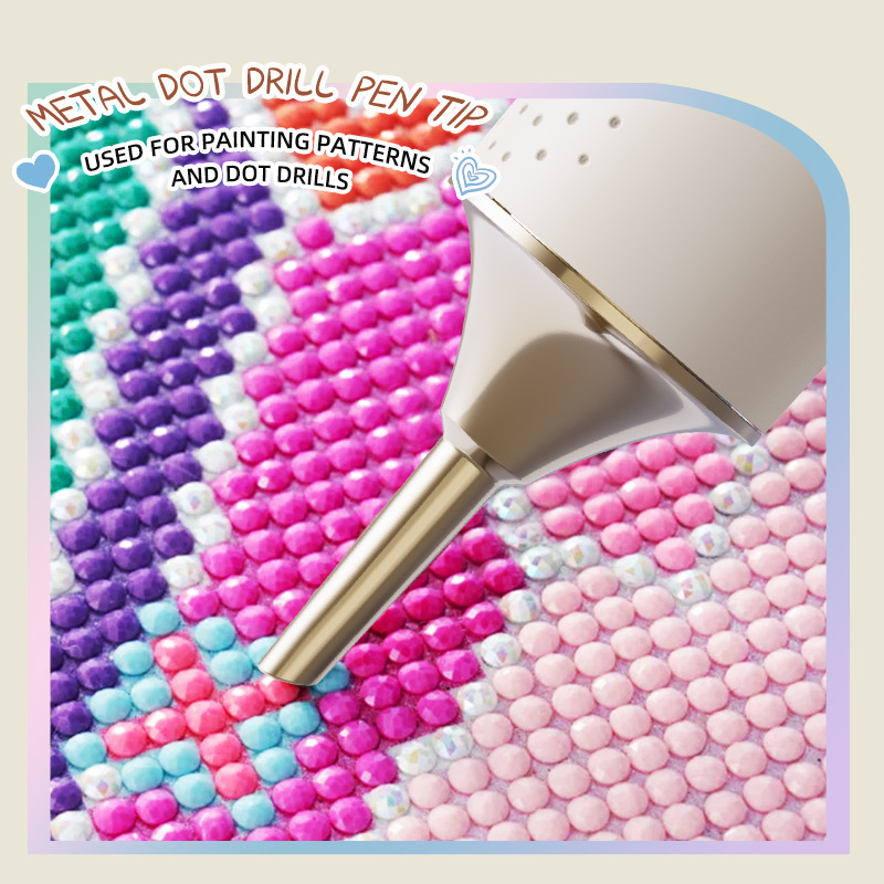 Pena Seni Berlian Vakum Nirkab - Embroidery Kit Starter ulasan dan harga