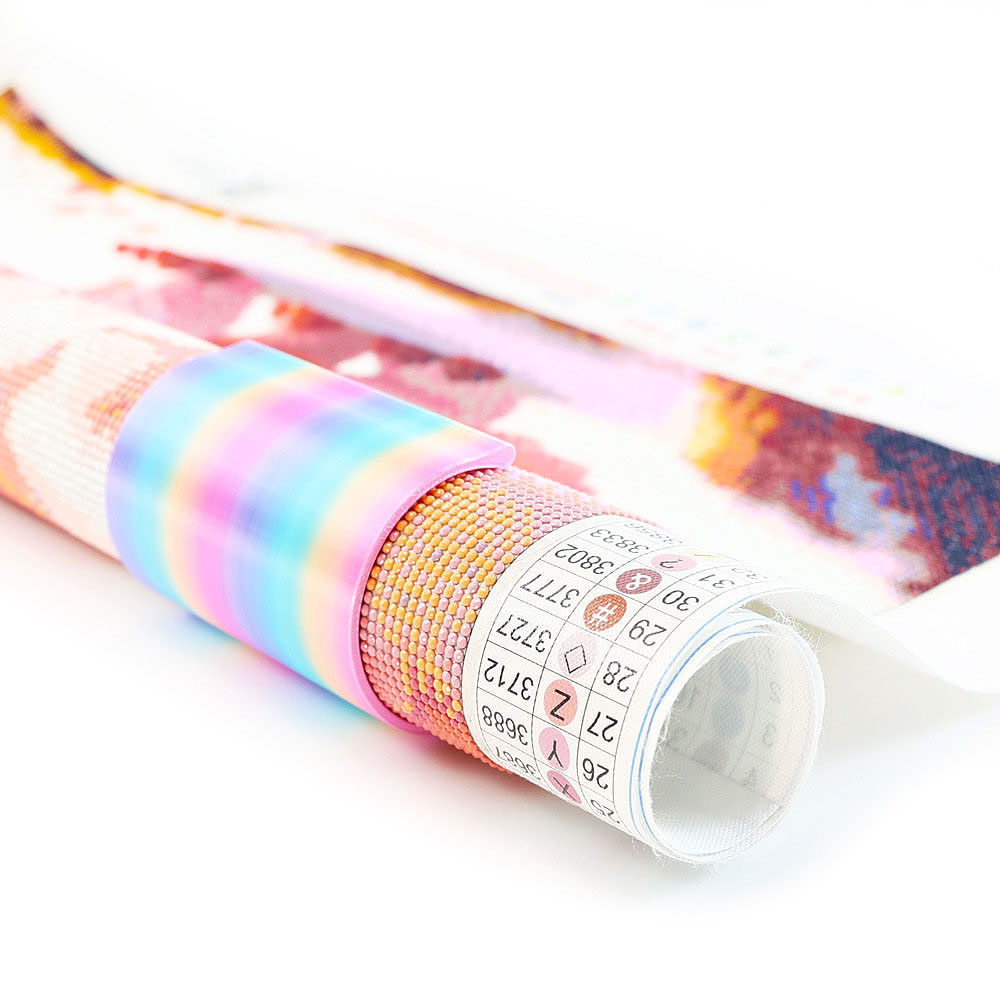 Penyangga Rol Kanvas Seni Berl - Embroidery Kit Starter ulasan dan harga