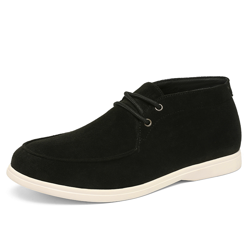 Sepatu Chukka Kulit Suede Gaya - Embroidery White ulasan dan harga