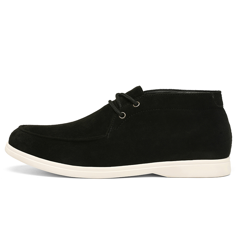 Sepatu Chukka Kulit Suede Gaya - Embroidery White ulasan dan harga