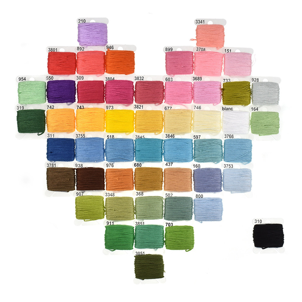 50 Kit Bordir Beraneka Ragam d - Embroidery For Beginners ulasan dan harga