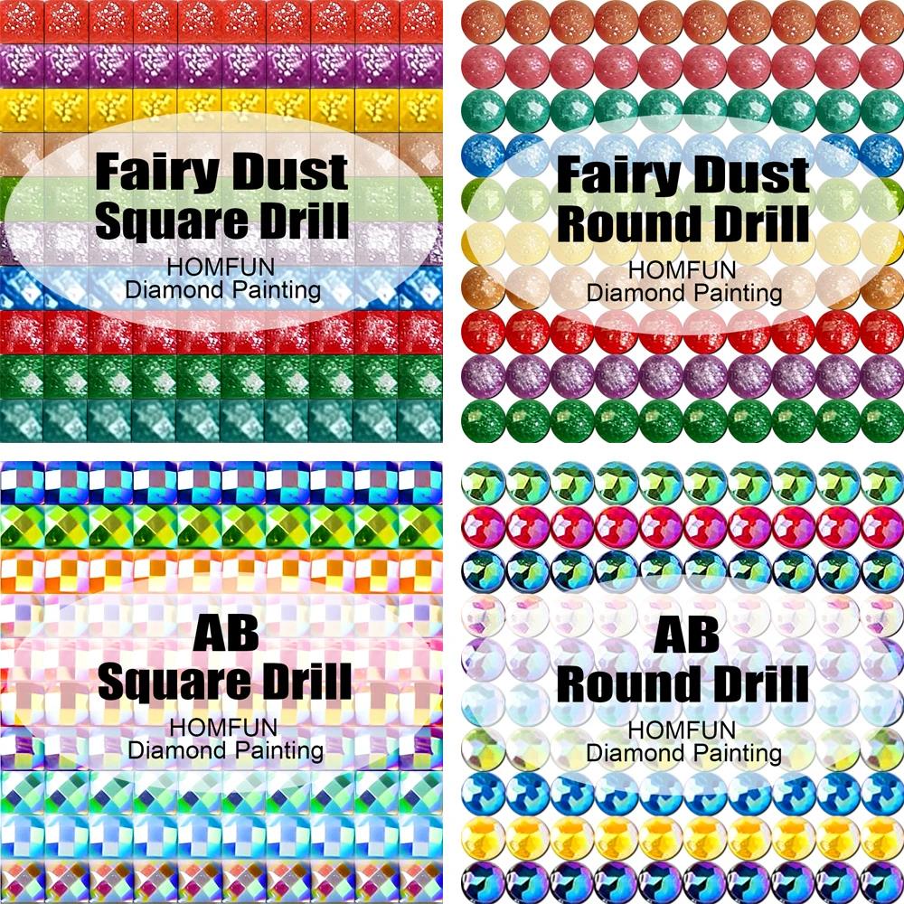 HOMFUN peri debu penuh berlian - Embroidery Egg ulasan dan harga