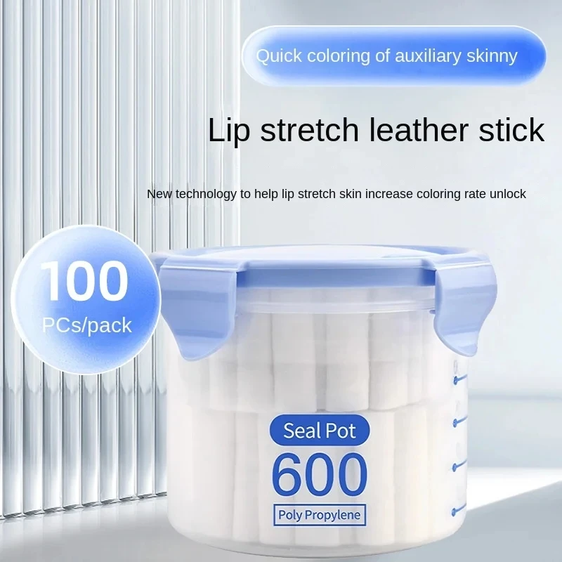 100 buah tato bibir sekali pak - Embroidery Lips ulasan dan harga