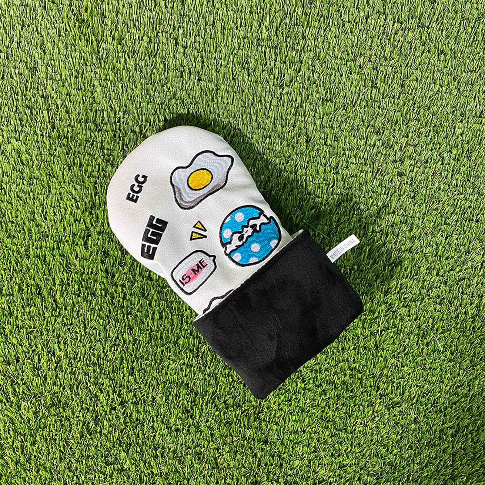 Sarung Kepala Stik Golf Bordir - Embroidery Egg ulasan dan harga