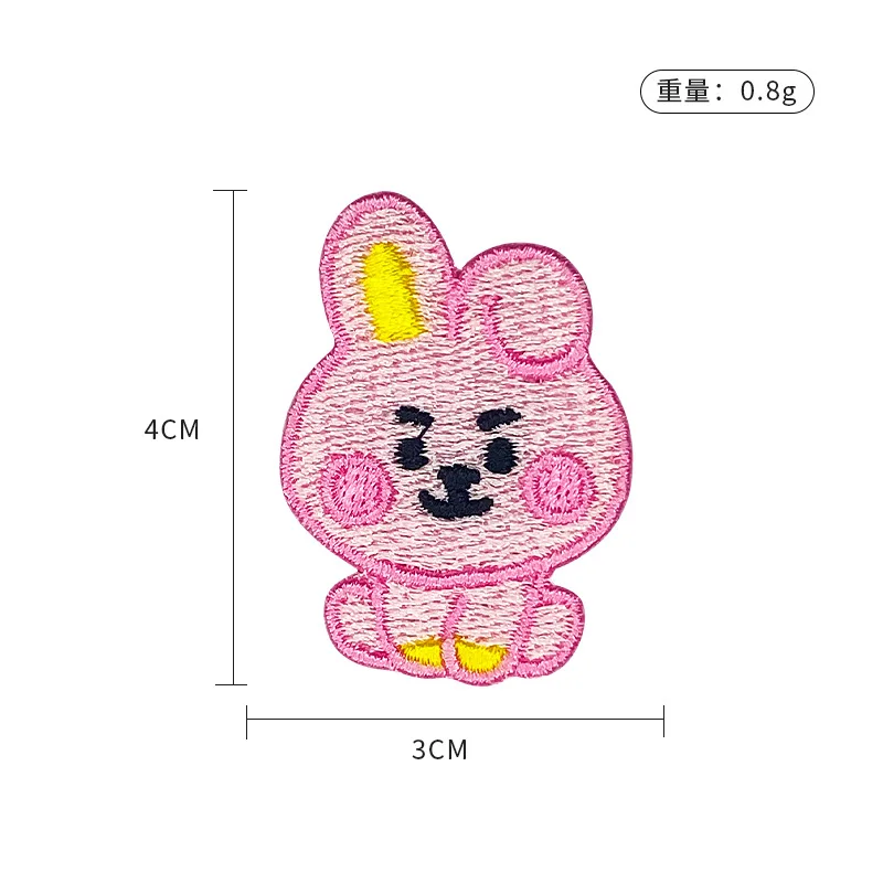LINE FRIENDS BT21 Patch Bordir - Embroidery Patch ulasan dan harga