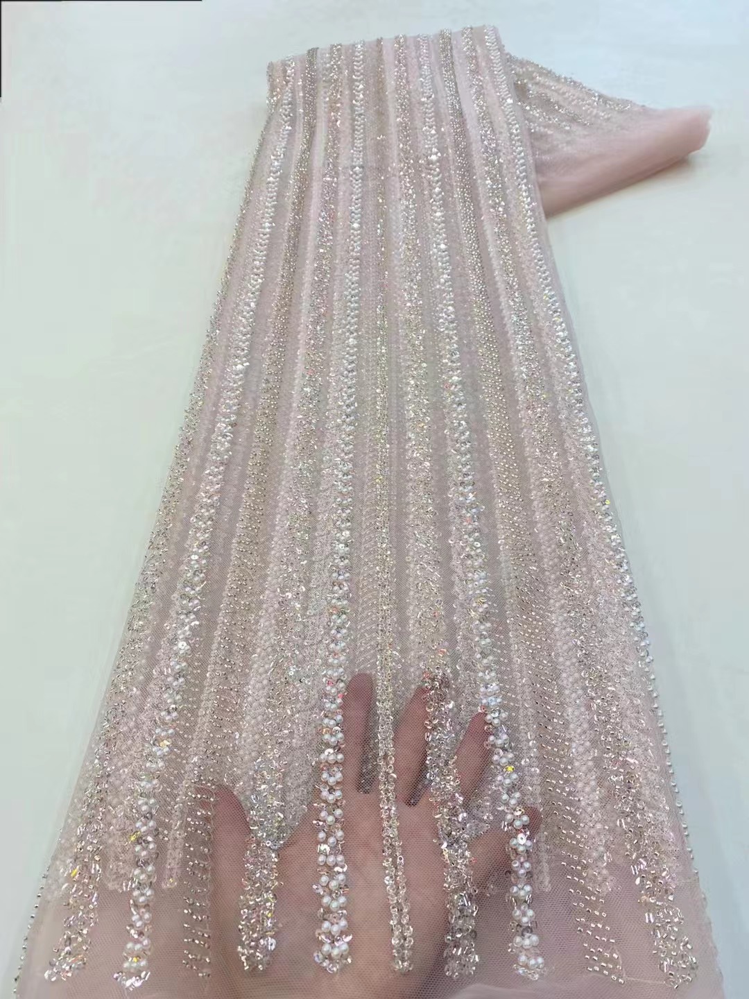 Kain Tulle Terbaru Berkualitas - Embroidery Gradient ulasan dan harga