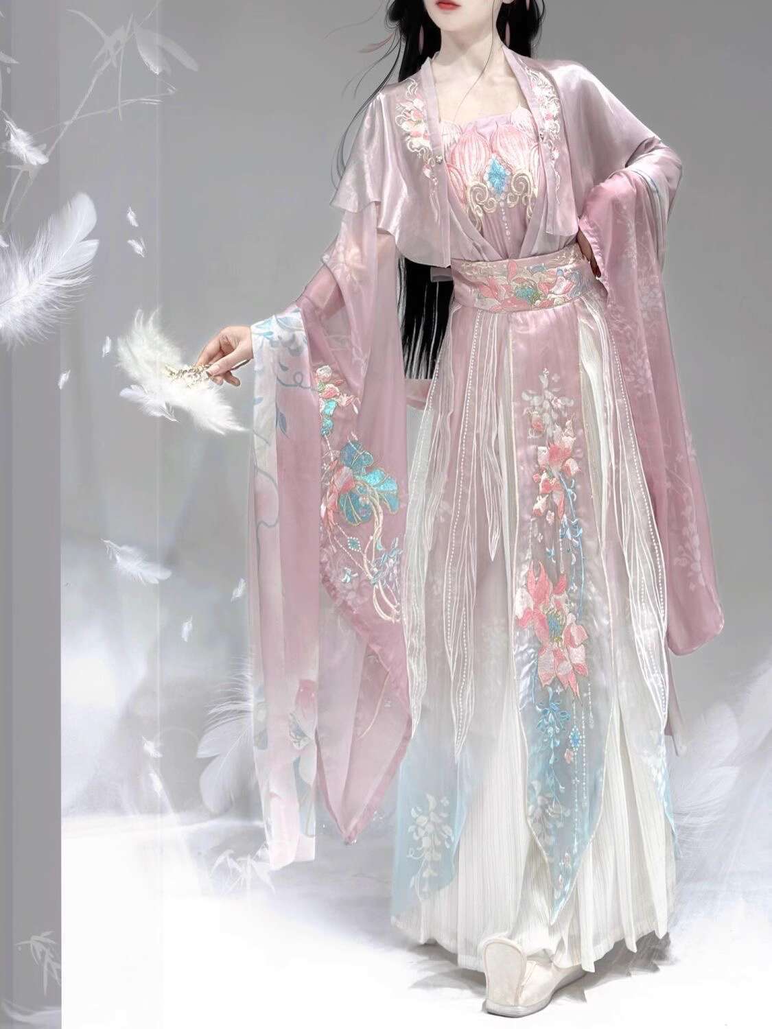 Rok Panjang Pinggang Bordir In - Embroidery Skirt ulasan dan harga