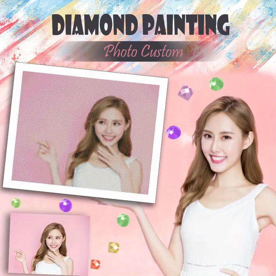 Evershine Diamond Mosaic Photo - Embroidery For Beginners ulasan dan harga