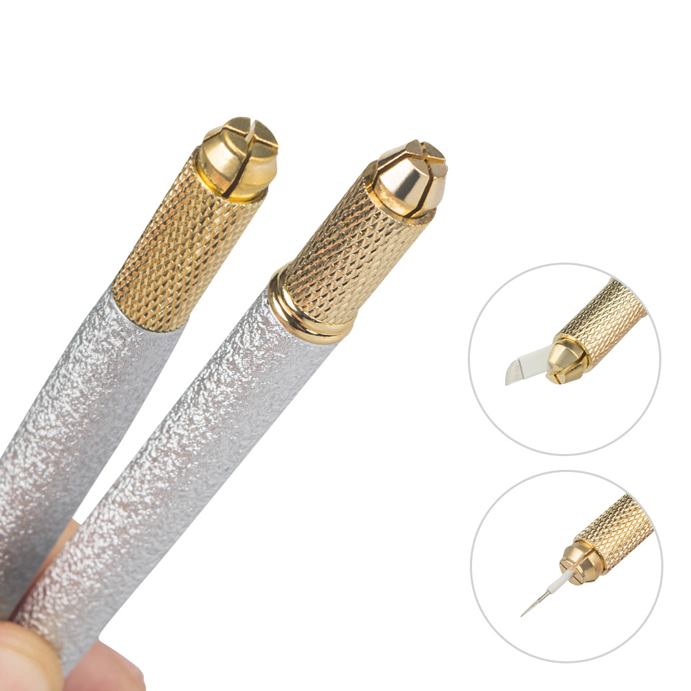 1 Buah Microblading Double End - Embroidery Lips ulasan dan harga