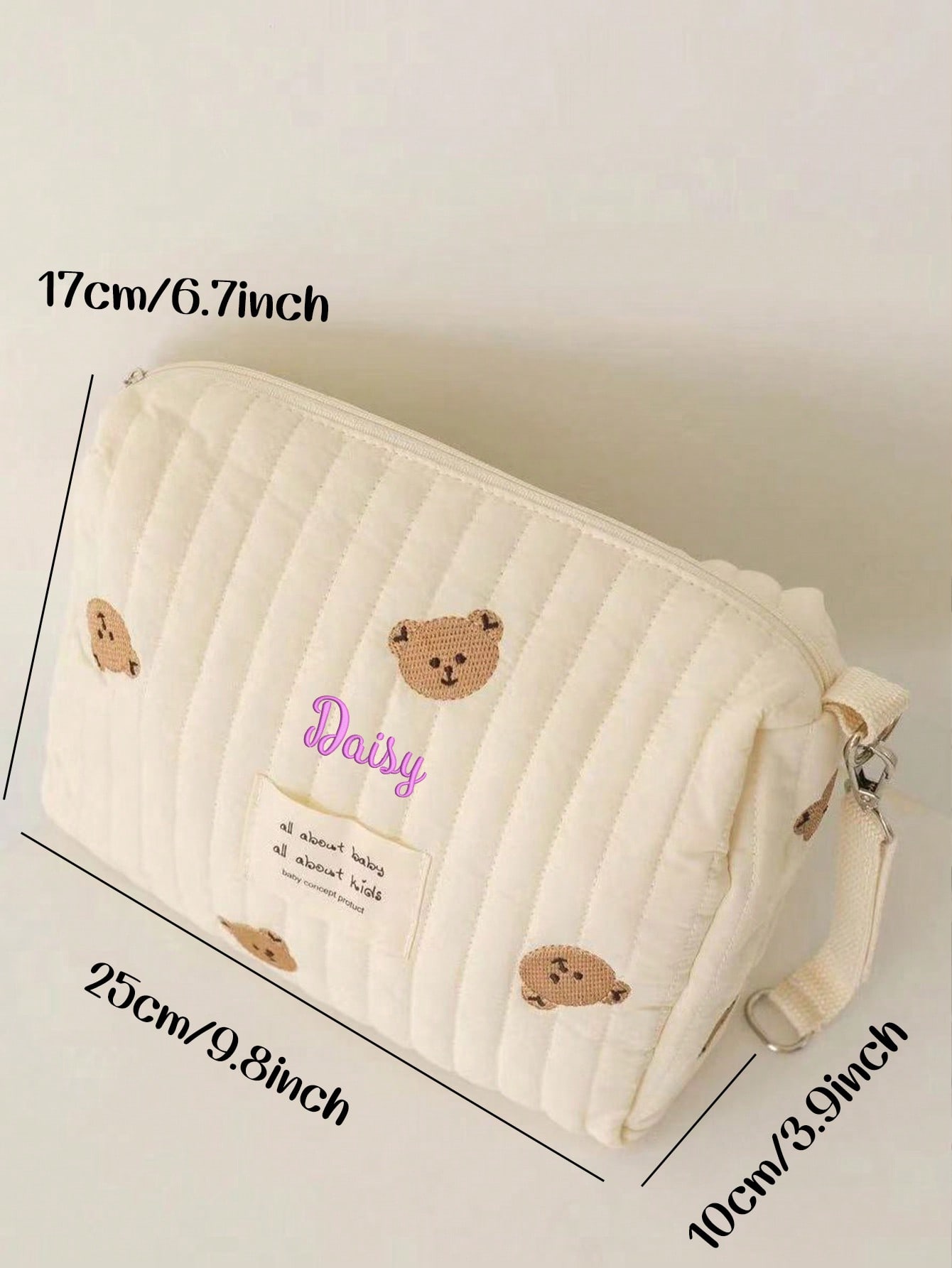 Tas Popok Bayi Bordir Nama Kus - Embroidery Quilting ulasan dan harga